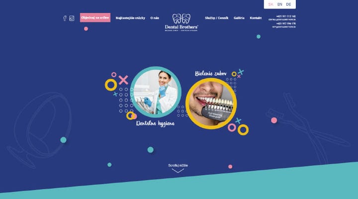 10+ beaux sites Web de dentistes pour l'inspiration de conception