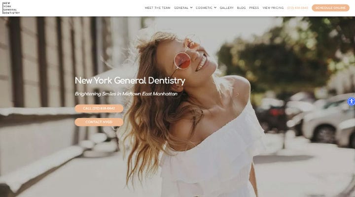 10+ beaux sites Web de dentistes pour l'inspiration de conception