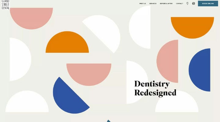 Mais de 10 sites de dentistas bonitos para inspiração de design