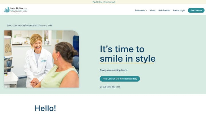 10+ beaux sites Web de dentistes pour l'inspiration de conception