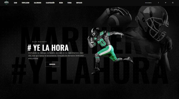 15 meilleures inspirations de conception de sites Web de sport aux exemples 2022