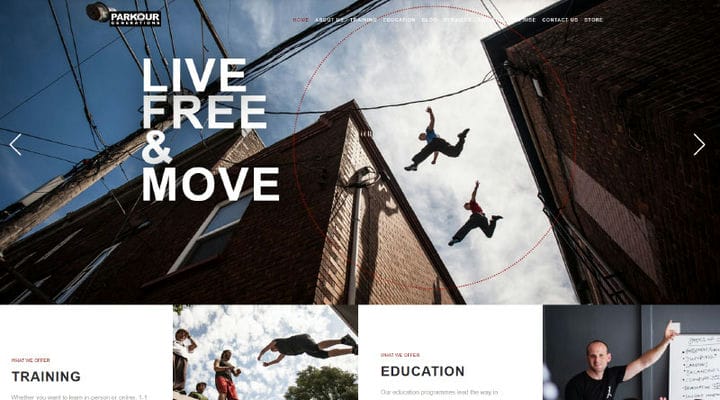 15 meilleures inspirations de conception de sites Web de sport aux exemples 2022