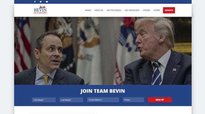 10+ sites Web de campagne politique qui gagnent le jeu
