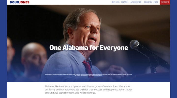 10+ sites Web de campagne politique qui gagnent le jeu