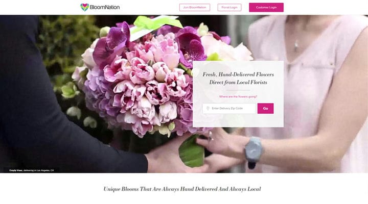 Más de 20 sitios web de floristería que inspirarán a todos los amantes de las flores